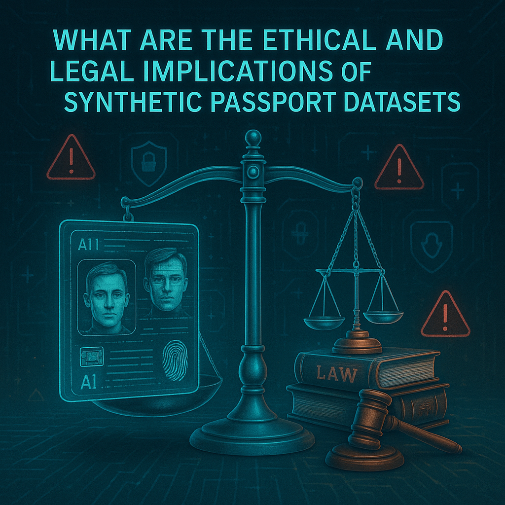 Read more about the article Ethical and Legal Implications of Synthetic Passport Datasets